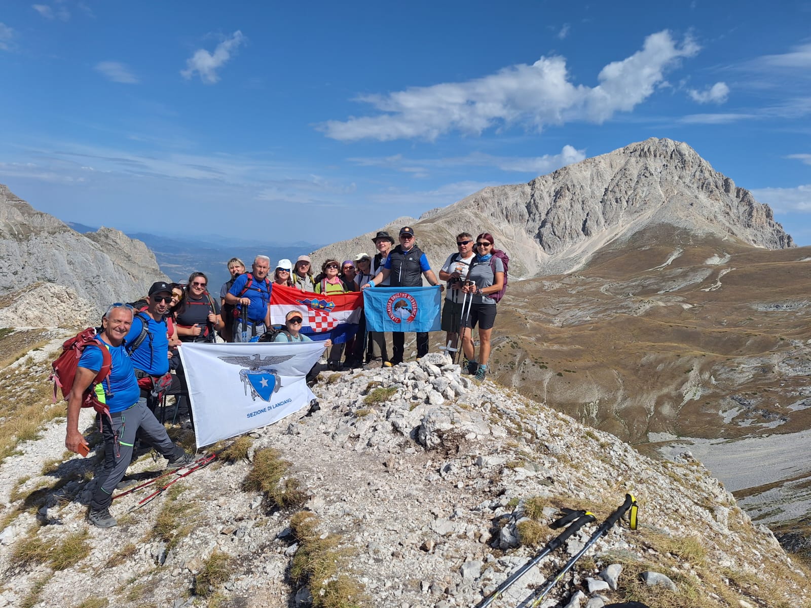 Scopri di più sull'articolo Intersezionale con il Club Alpino di Zagabria sul Gran Sasso